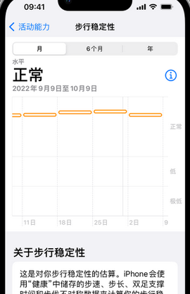 青川iPhone手机维修如何在iPhone开启'步行稳定性通知'