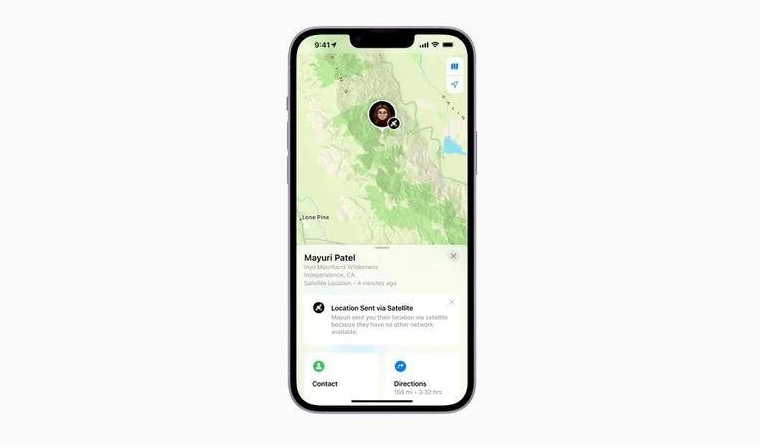 青川苹果14维修分享iPhone14系列中 FindMy功能通过卫星分享位置方法教程 